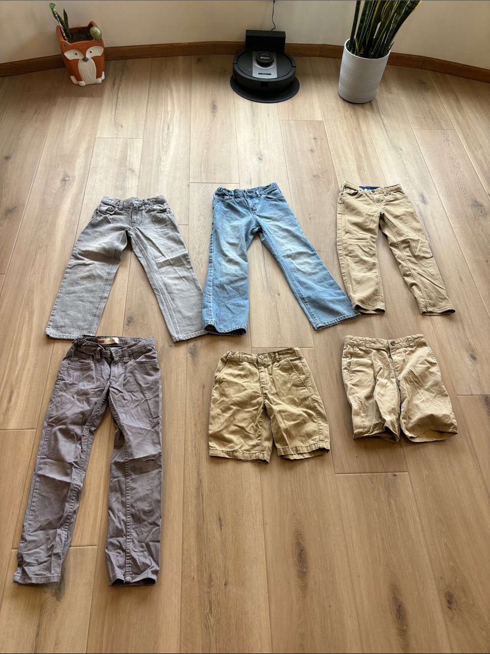 💛6 pairs of boys size 7 bottoms💛